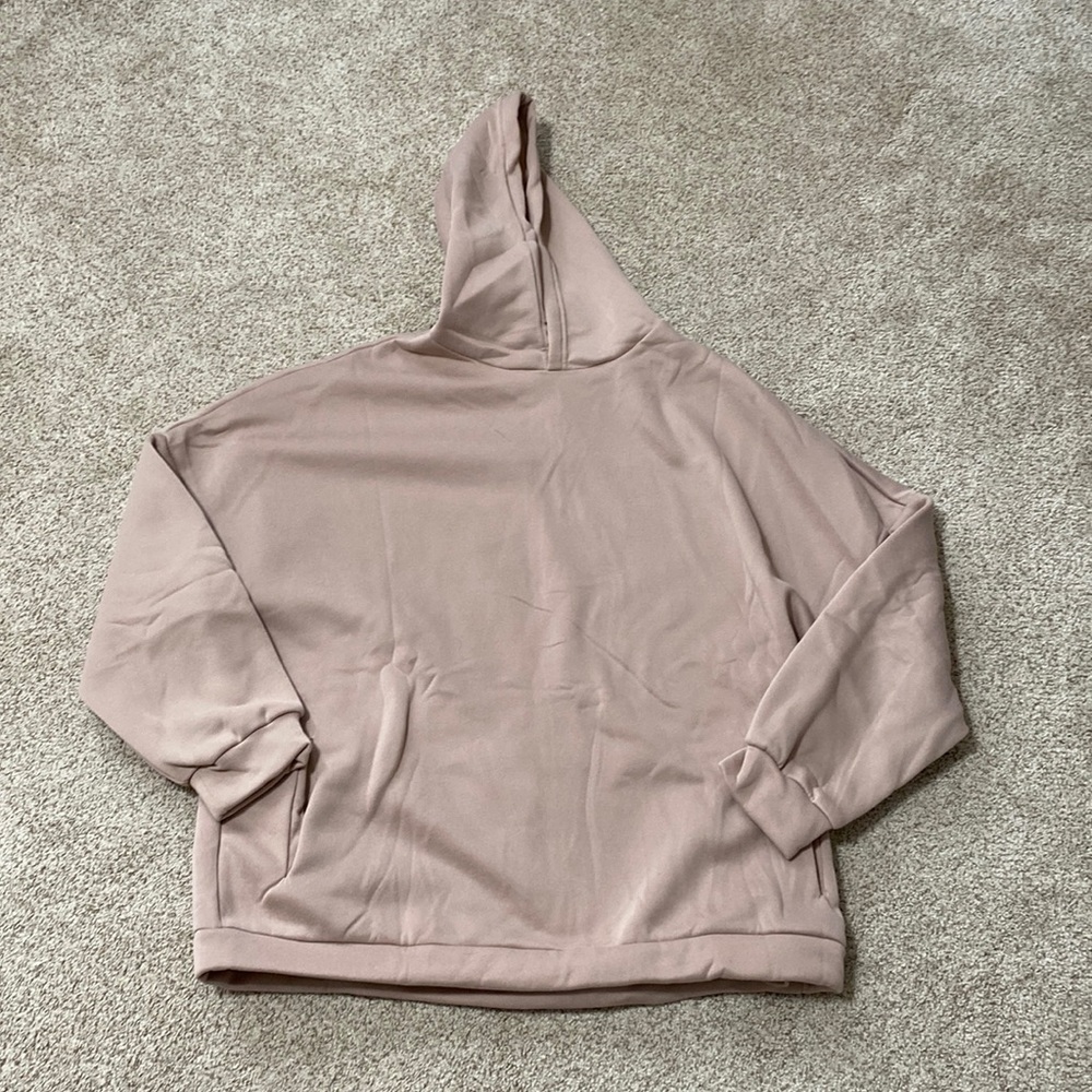 Tan Hoodie with Pockets